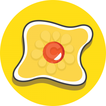 Omelet Icon Design. Eps 8 supported.
