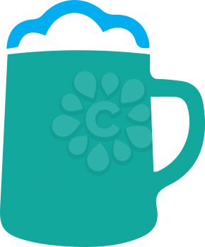 Beer Glass Icon Design. Eps 8 supported.