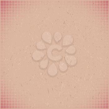 Abstraction retro grunge vector background. Halftone effect