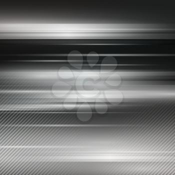 Gray abstract metallic background. Vector illustration EPS 10