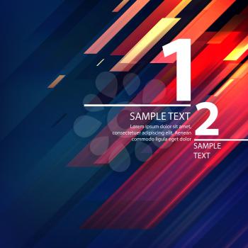 Abstract bright background with diagonal lines. Vector illustration EPS 10