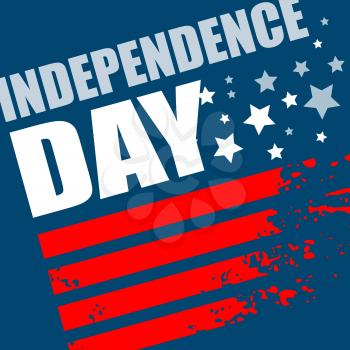 Independence Day Background. Abstract grunge vector. EPS 10