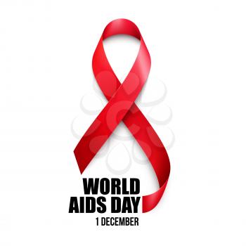 Aids Awareness. World Aids Day concept. Vector illustration EPS10