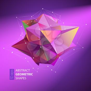 Abstract Geometric backgrounds full Color. Vector illustration EPS10