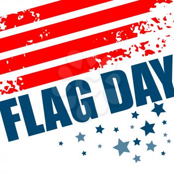 American Flag Day background design. Vector illustration  EPS10