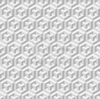 Cubic seamless pattern. Vector illustration EPS 10