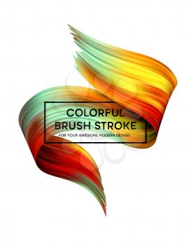 Bright Color Paint Stains for Modern Poster. Tranding design. Vector illustration EPS10