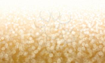 Gold glitter.Gold sparkle. Glitter background. Holiday blurred background.