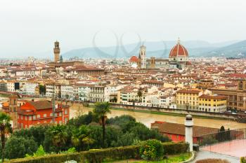View of Firenze  from Piazzale Michelangelo, Florence, Italy
