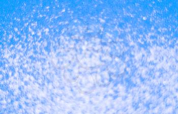 Abstract, celestial, white blue, defocused, blurred background