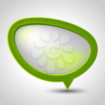 Abstract speech bubble vector background. Eps 10.