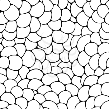 Seamless abstract hand drawn pattern.