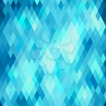 Seamless abstract geometric pattern with rhombus.