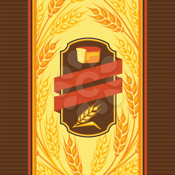 Package design for the bread.
