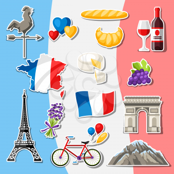 French icons set.