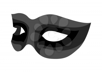 Illustration of carnival mask. Decor for parties, traditional holiday or festival.