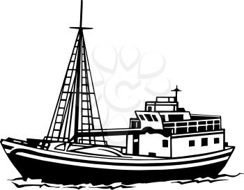 Trawler Clipart