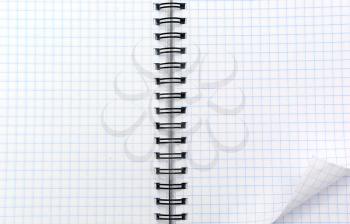 Texture of note pad . Element of design.