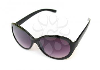 Isolated sunglasses. Shallow depth-of-field.