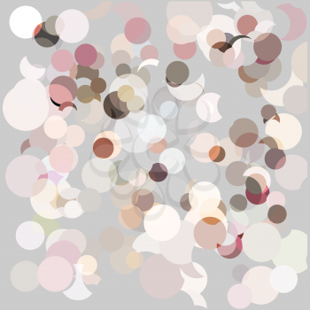 Abstract broad strokes of type painted color palette brown and pink red