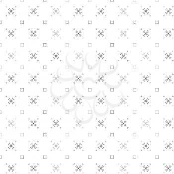 Primitive geometric sacra retro pattern with lines and circles. Black and white thin lines for designs.