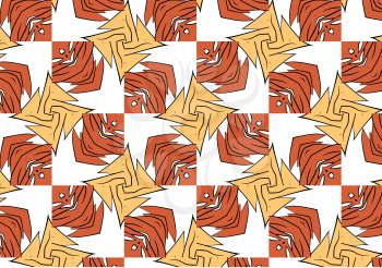 background abstract flowers. brown and yellow colors. Abstract patterns for fabrics, cloth, textile, and tissue.