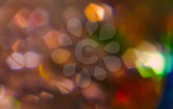 Bright defocused festive beautiful abstract background with bokeh.