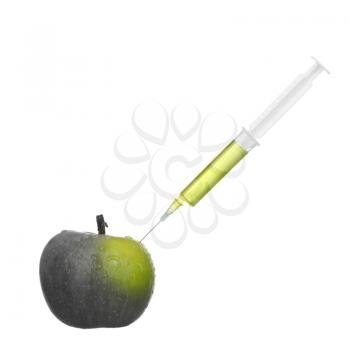 apple getting color by bioengineering