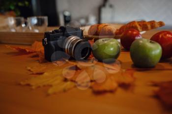 Autumn sseries in the Kitchen, melancholy and warm.. Relaxing in cold weather.