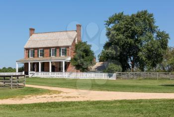 Clover Hill Tavern at Appomattox. Site of the surrender of Southern Army under General Robert E Lee to Ulysses S Grant April 9, 1865
