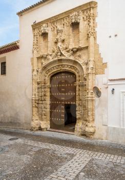 Convent of the Incarnation in old town of Arcos de la Frontera near Cadiz in Spain