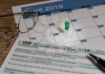 New Form 1040 Simplified for 2018 allows for filing on April 15, tax day, on a postcard