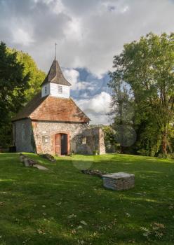 The parish church at Lullington in East Sussex is believed to be the smallest in England