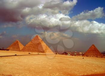 Big pyramids of Egypt. Photos from a trip.