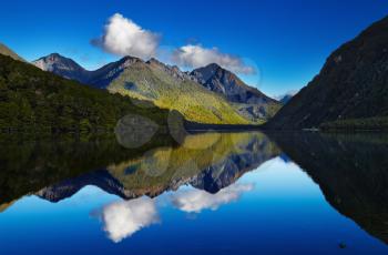 Lake Gunn, Fiordland, New Zealand