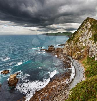 Coastal view, Catlins Coast, New Zealand
