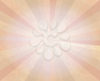 Abstract retro background. Sun Beams with Beige Blurred. The frame in retro stile.