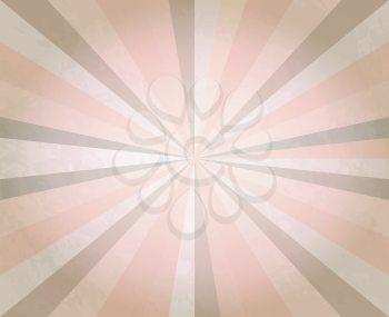 Abstract retro background. Sun Beams with Beige Blurred. The frame in retro stile. 