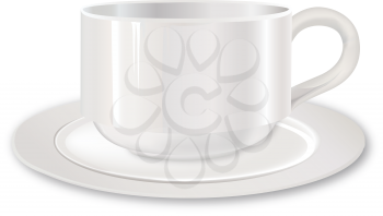 Cup. Coffee break icon. Stylish tea mug collection isolated on white.