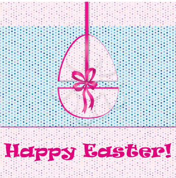 Easter Sign. Easter greeting card background. Religious faith symbol.
