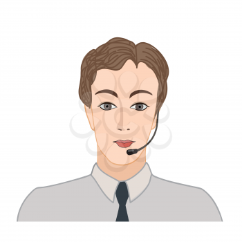 Avatar Icon. Male social profile. Avatar people vector set. Business man