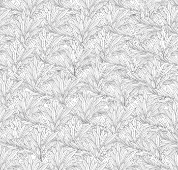 Abstract ornamental leaf texture. Floral seamless background. Decorative leave pattern.