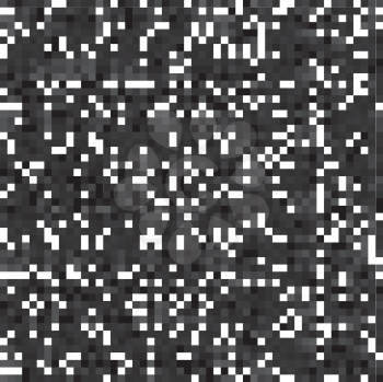 Pixel pattern. Abstract geometric seamless background.