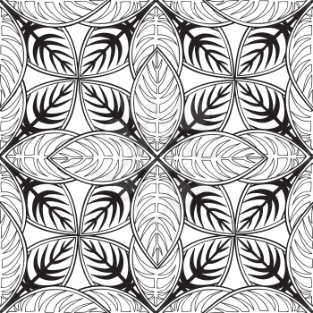 Abstract seamless pattern. Geometric textured background.