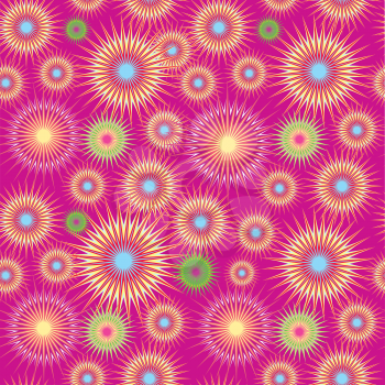 Abstract pattern. Firework spot background. Abstract drop pattern. Seamless rainbow blot pattern