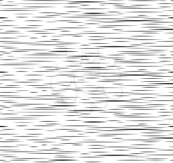 Abstract irregular stripe line seamless pattern. Black and white stripped texture. Ornamental blot background