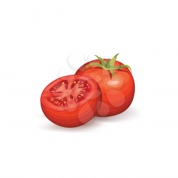 Tomato label. Vector set.