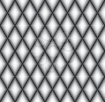 Abstract geometric pattern. Diagonal line background. Abstract geometric diamond pattern. Seamless monochrome rhombus pattern