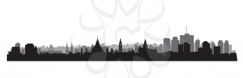 Canada city skyline. Ottawa landmarks cityscape view. Travel  background. Tourism concept with modern buildings