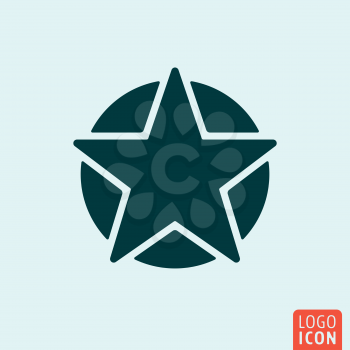 Star Icon. Star logo. Star symbol. Minimal icon design. Vector illustration
